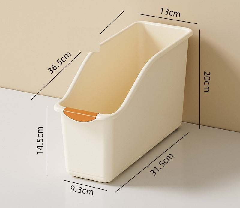 Vertical Slanted Opening Storage Basket