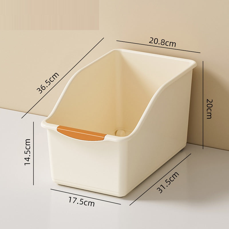 Vertical Slanted Opening Storage Basket