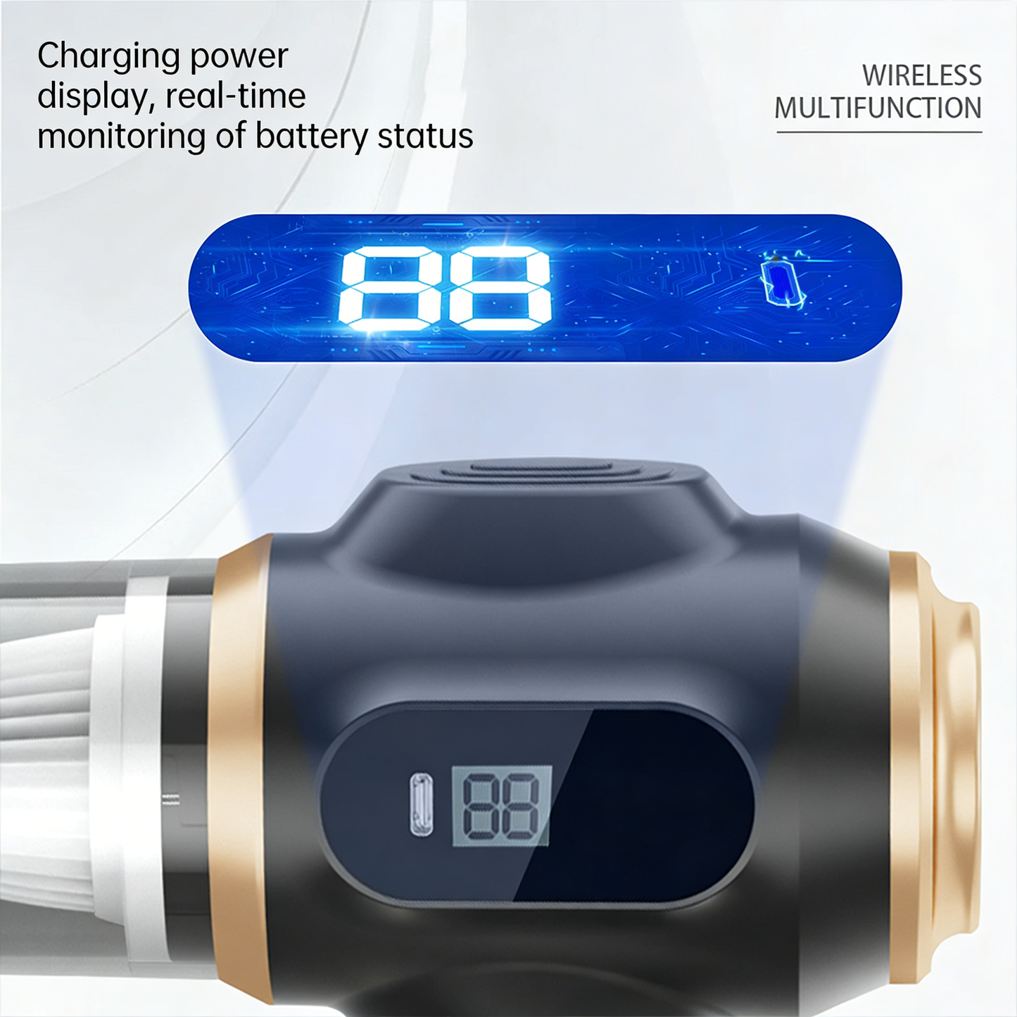 Cordless Handheld Car &amp; Home Vacuum Cleaner (Vacuum &amp; Blower)
