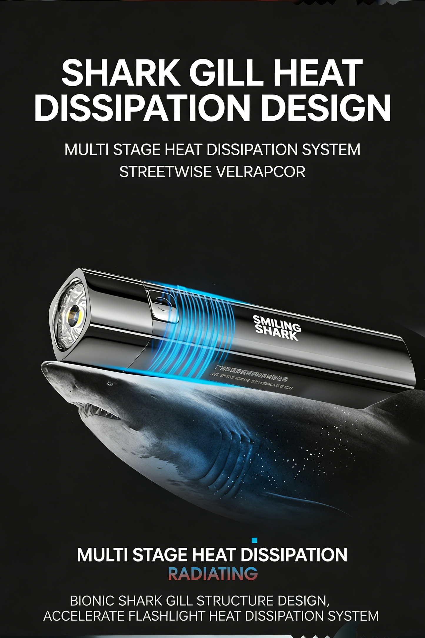 Mini High-Power USB Rechargeable Flashlight