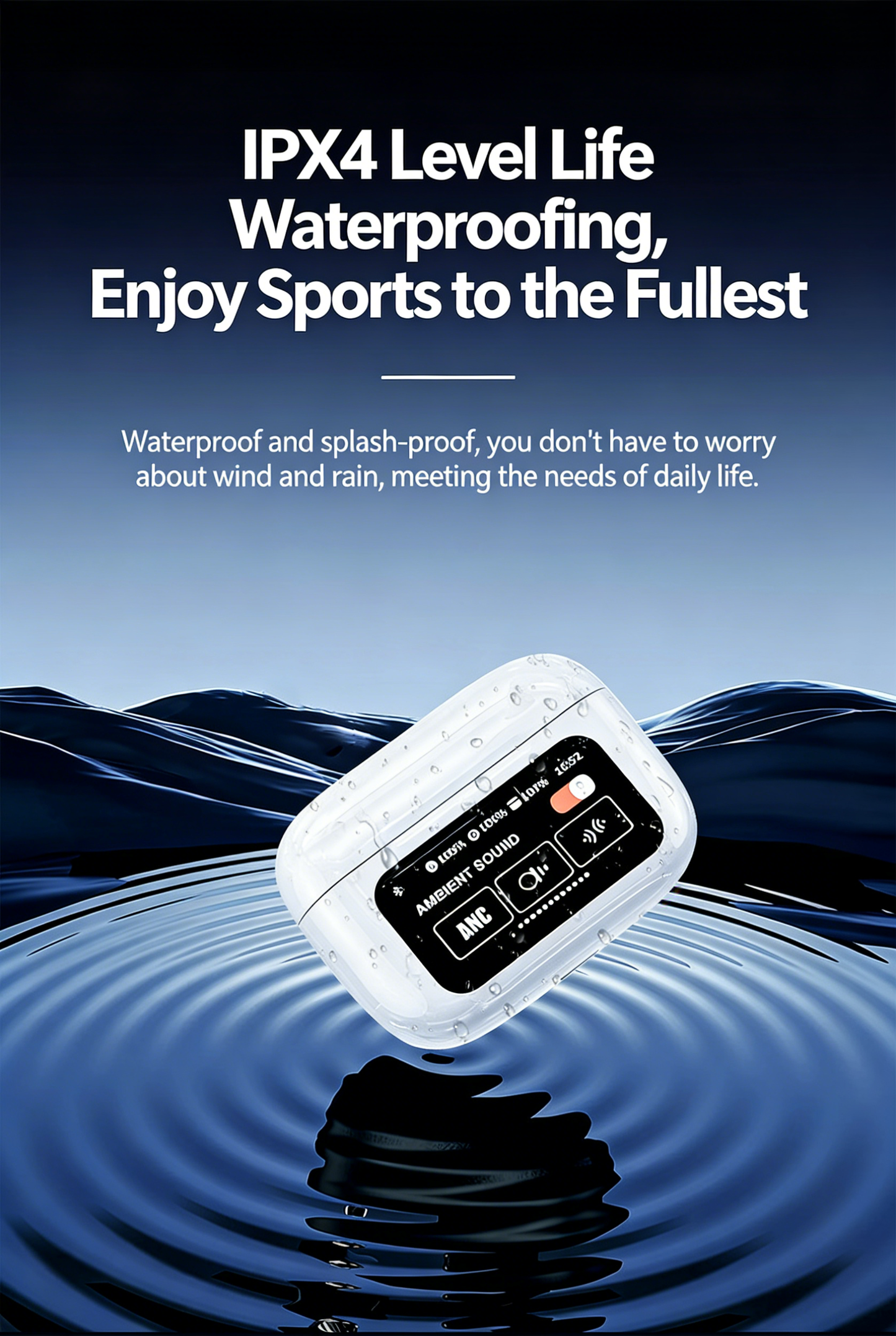 # A9 Pro Wireless Smart Color Screen Bluetooth Earphones