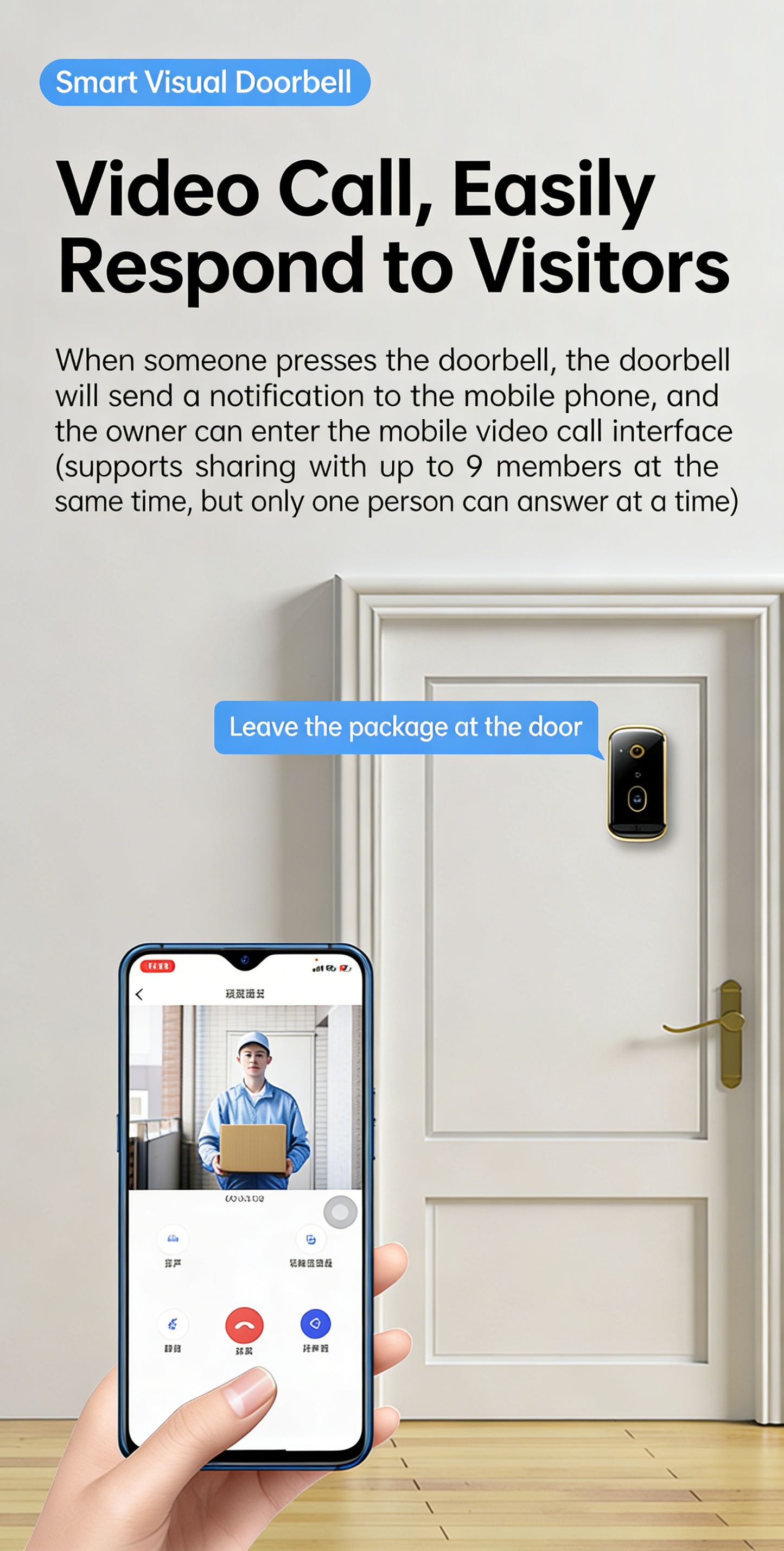 # Smart Video Doorbell X10