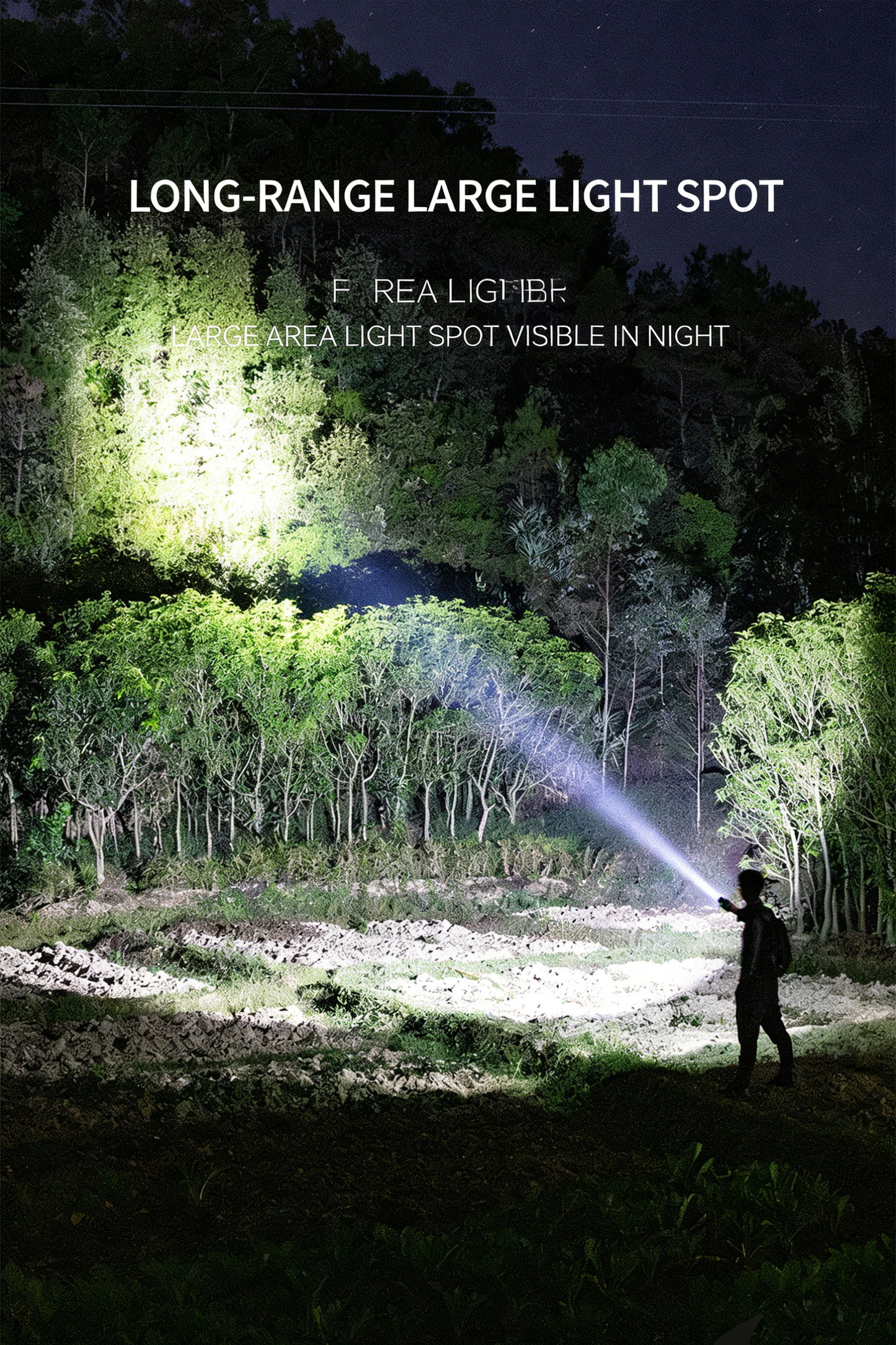 Mini High-Power USB Rechargeable Flashlight