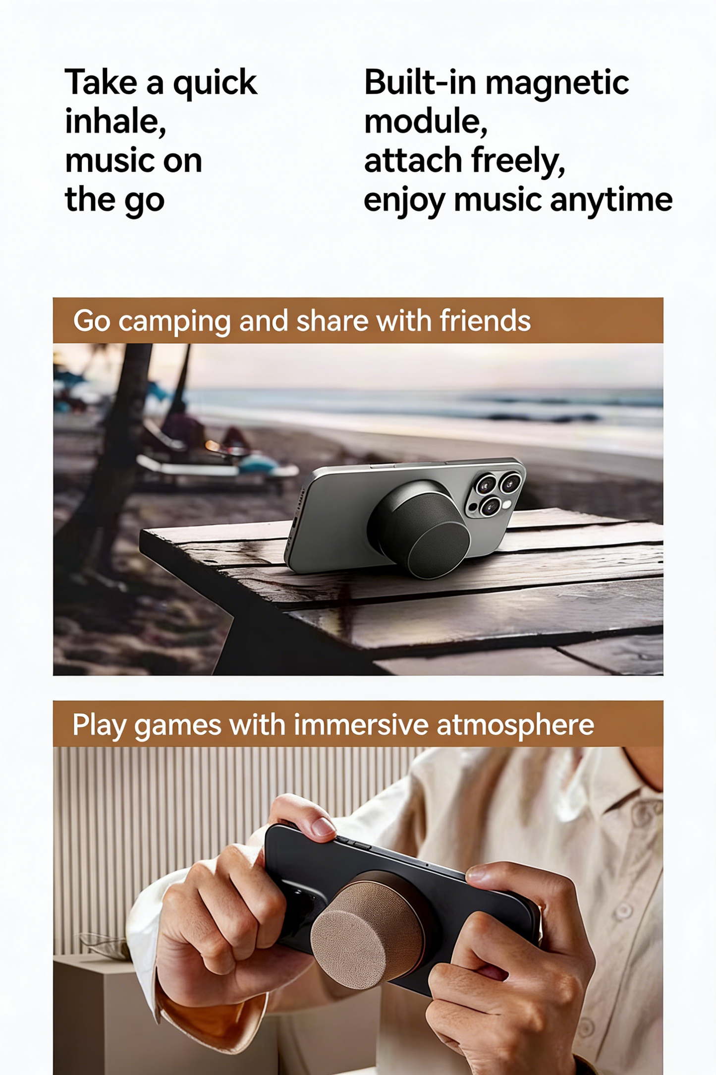 Magnetic Mini Bluetooth Speaker
