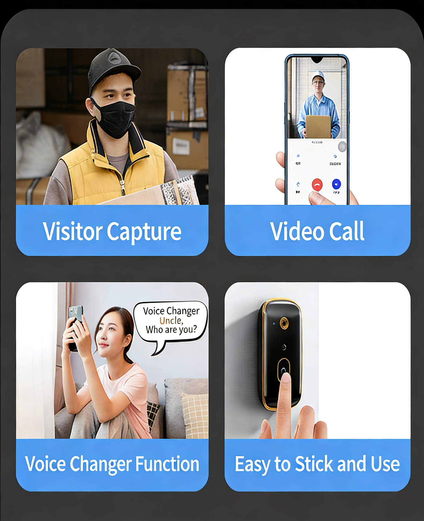 # Smart Video Doorbell X10