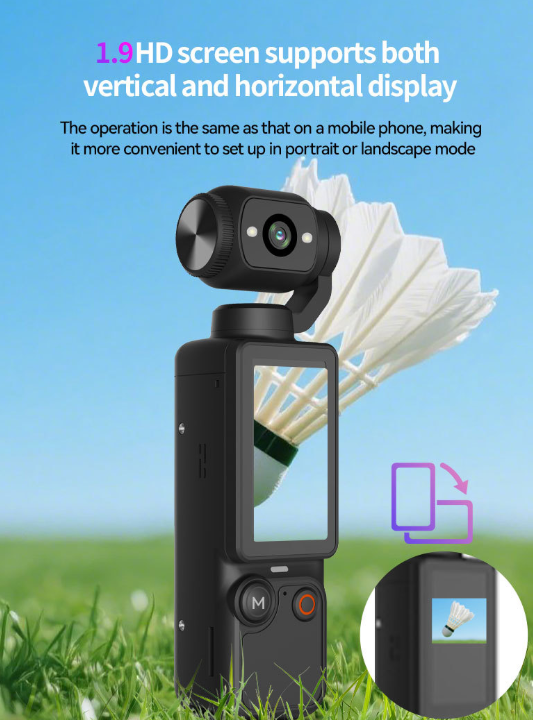 # 1080P HD Handheld Action Video Camera