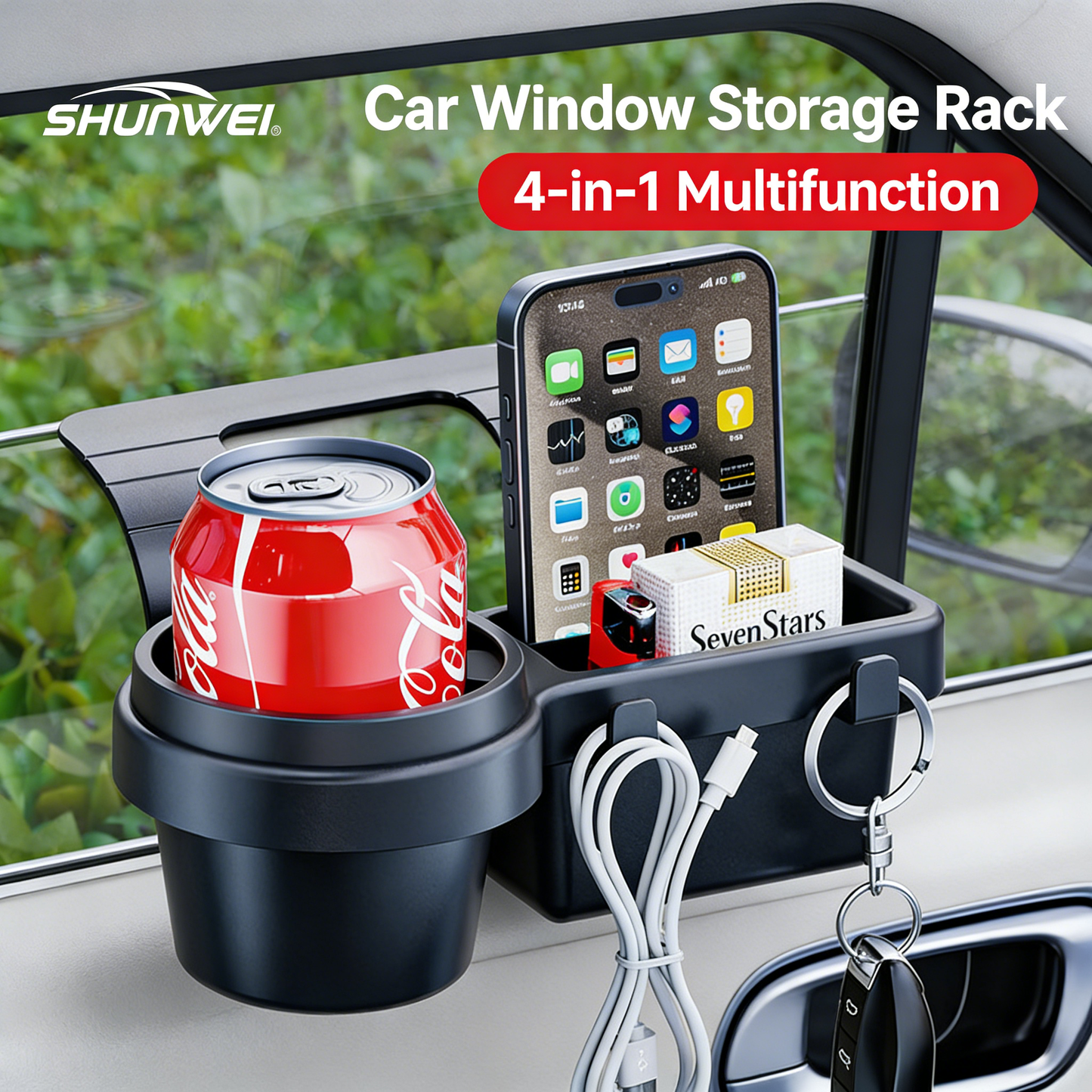 Car Cup Holder Phone Holder