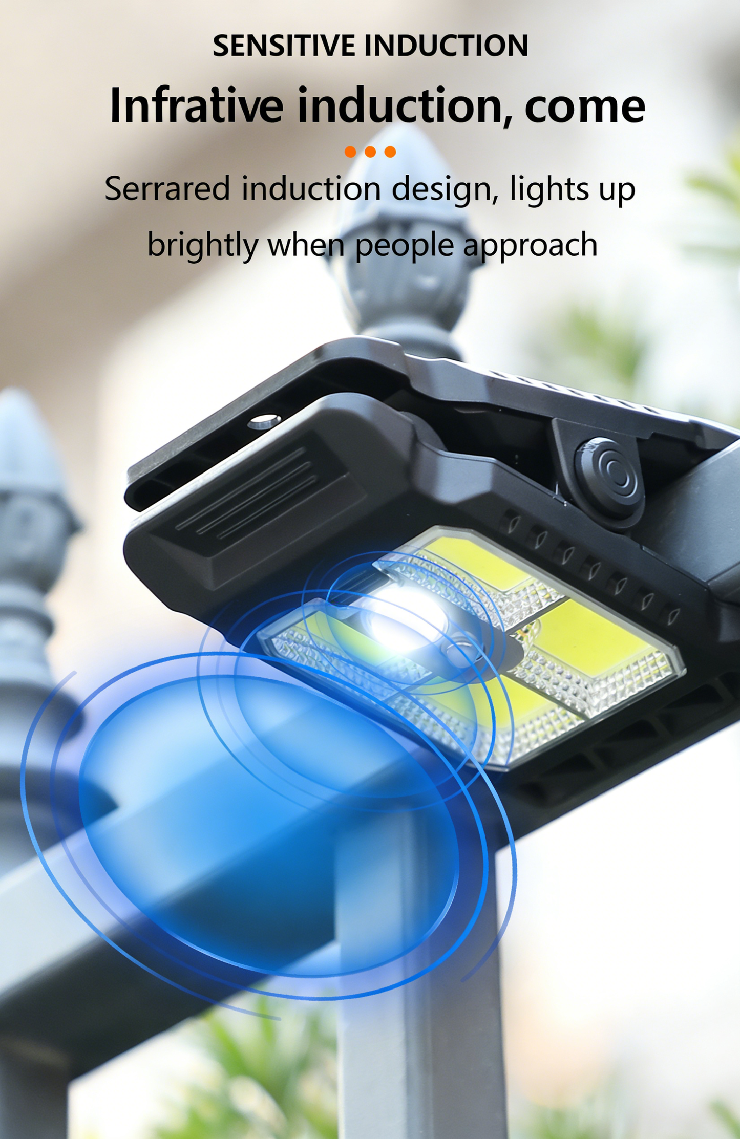 Mini Solar Clip-on Garden Light