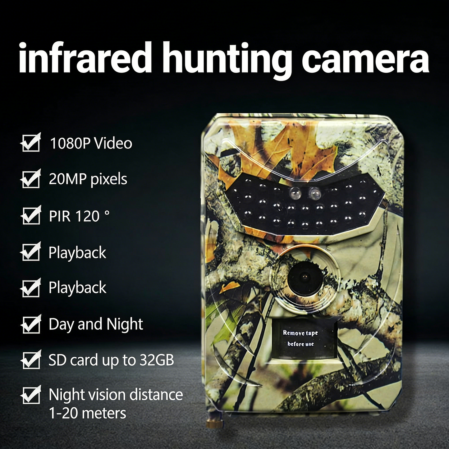 Infrared Motion Monitoring Camera