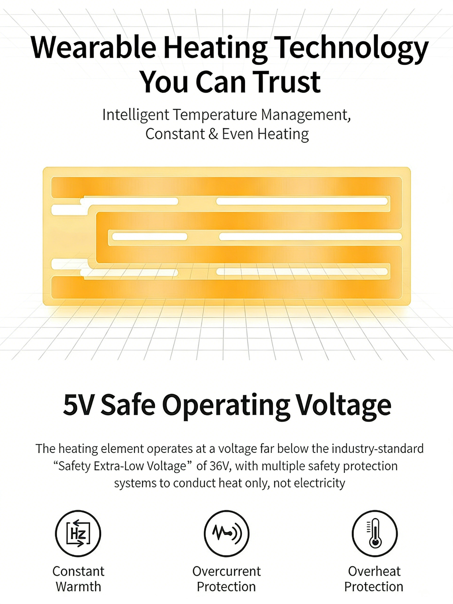 Smart USB Electric Heated Vest