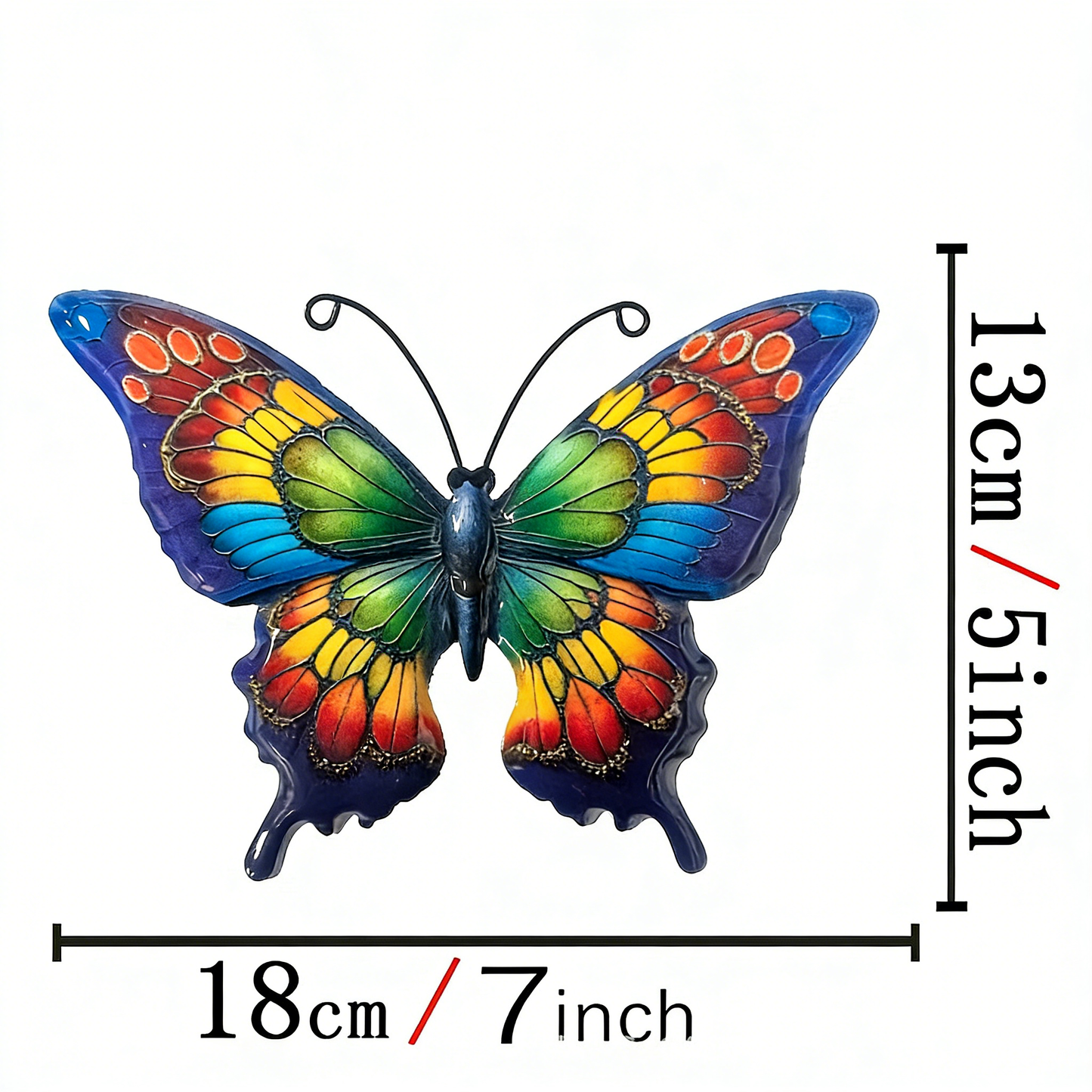 Butterfly-Shaped Acrylic Garden Decorative Ornament