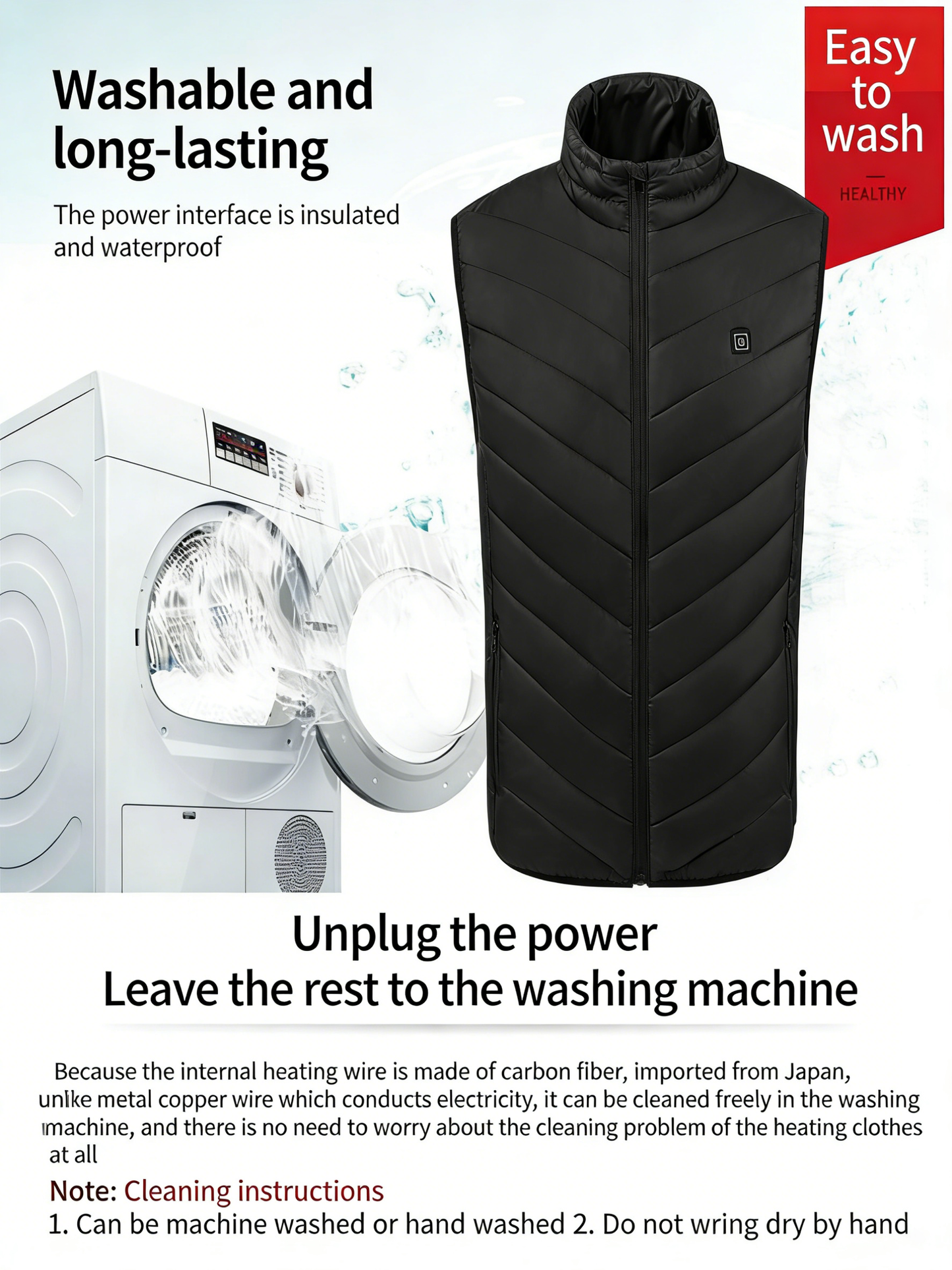 Smart USB Electric Heated Vest