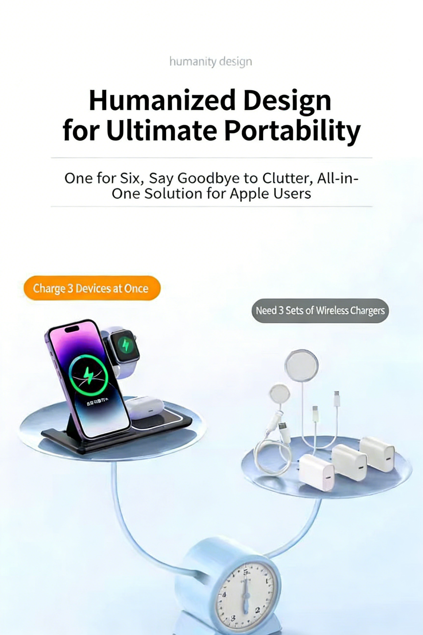 3-in-1 Wireless Charger
