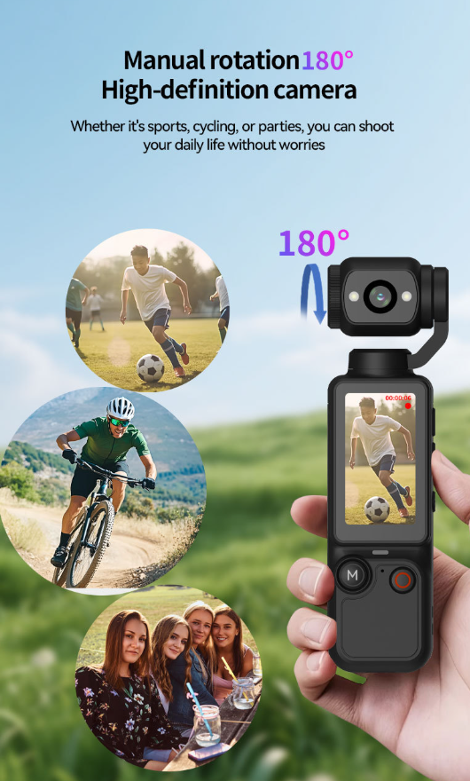 # 1080P HD Handheld Action Video Camera